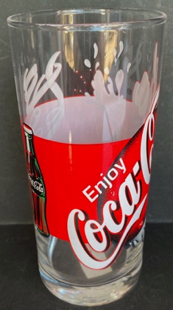 305002a-2 € 3,00 coca cola glas logo dop en fles D6 H13 cm.jpeg